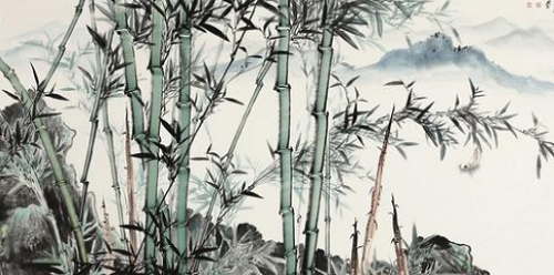 十大客厅风水画 十大客厅风水山水画
