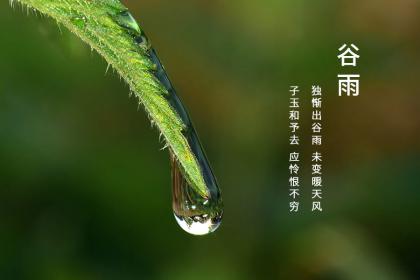 2022年谷雨是好日子吗？这天是不是黄道吉日？