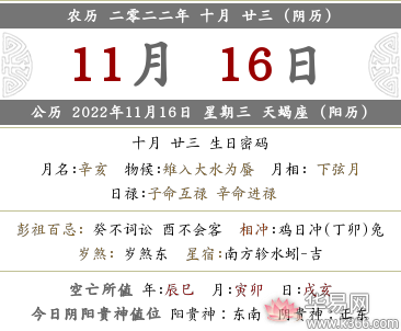 2022年农历十月二十三是不是结婚吉日？