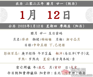 2022年阴历十二月二十一是啥日子？是公历几月几号？