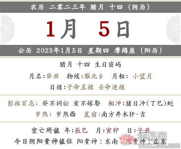 2022年农历十二月十四有什么禁忌？黄历宜忌查询