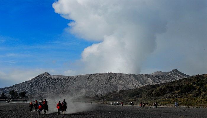 梦见有火山爆发