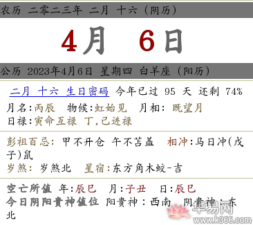 2023年农历闰二月十六是不是黄历上的黄道吉日？