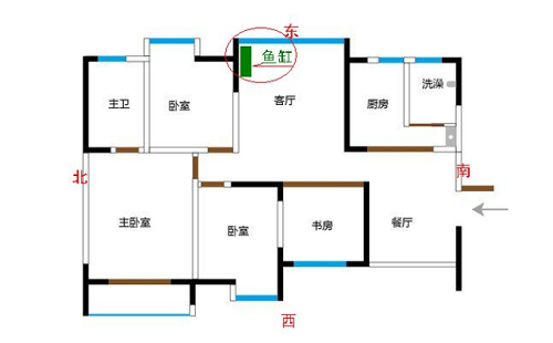 鱼缸放在家里哪个位置风水最好图片 家里鱼缸风水摆放禁忌与最佳位置2023