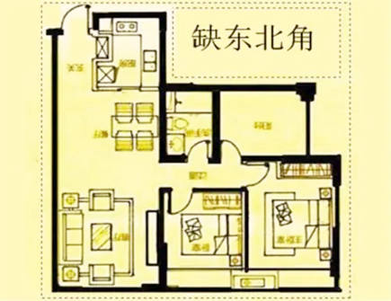 住宅内房屋缺角该如何化解