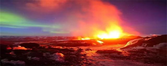 女人梦见火山岩浆流动